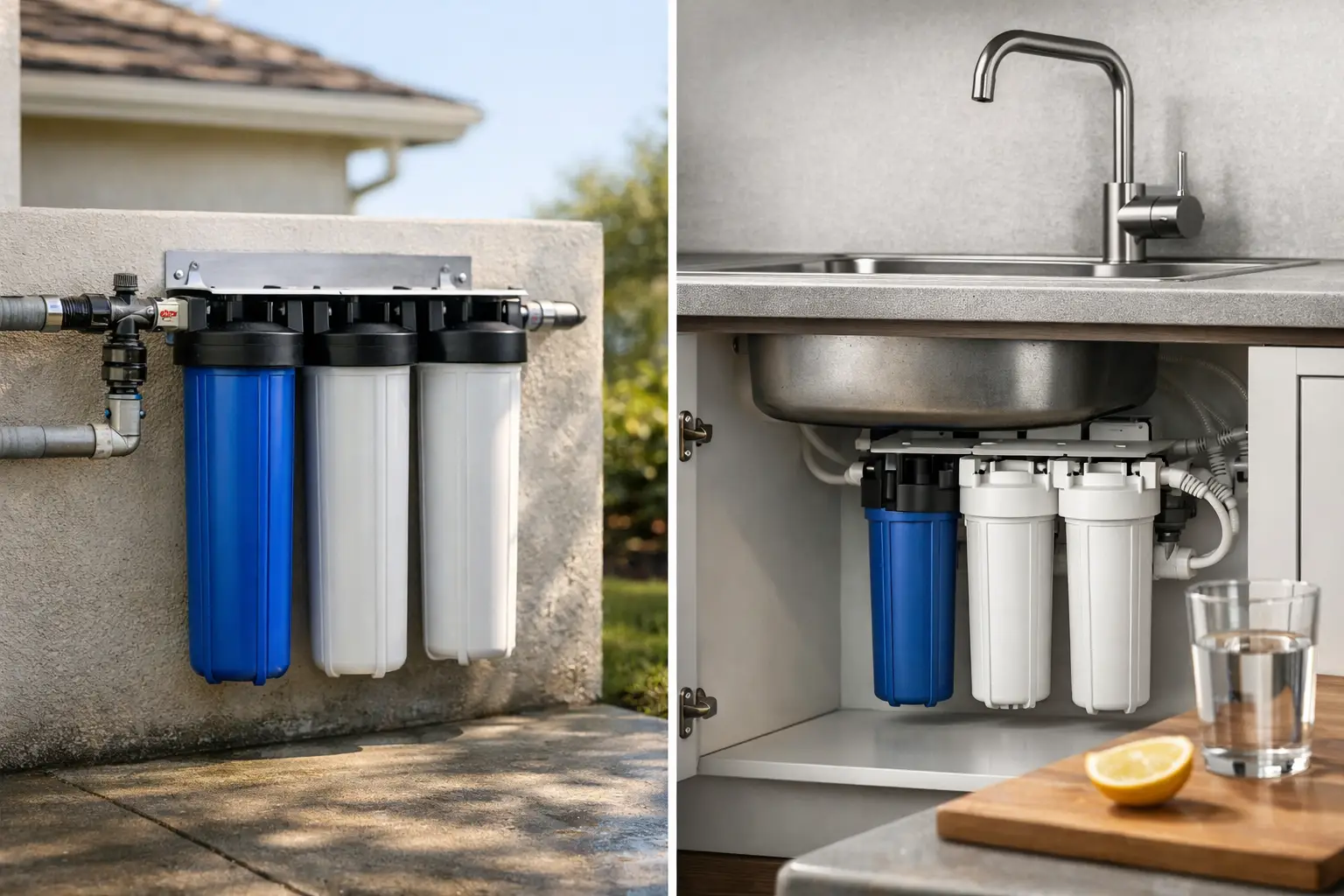 Whole House Filter vs Under Sink: Which Fits?