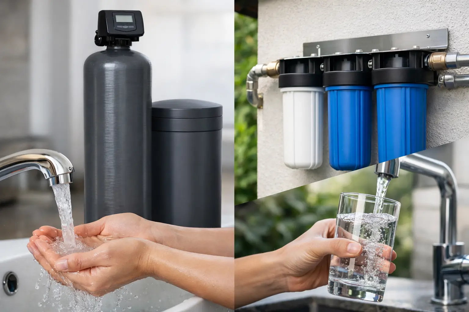 Water Softener vs Filtration System